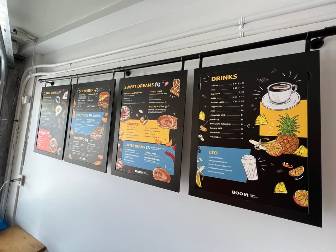 Menu Boards 2