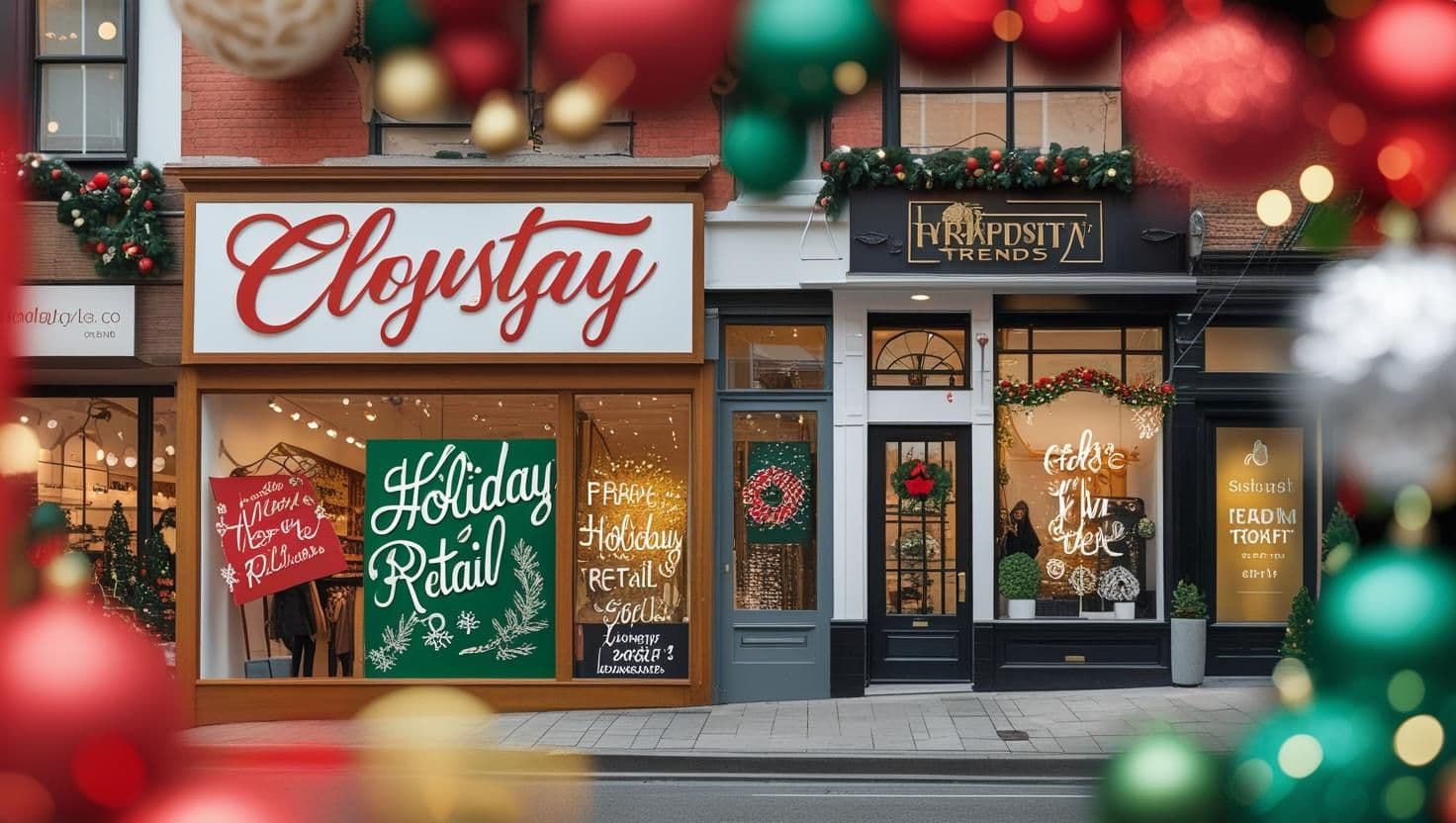 Holiday Retail Signage Trends: How to Stand Out During the Holiday Shopping Season