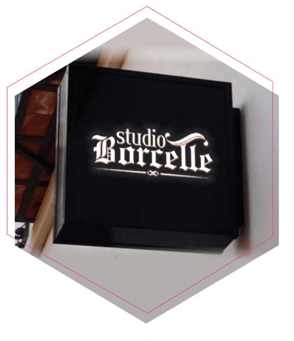 Premium Push-Thru blade Signs