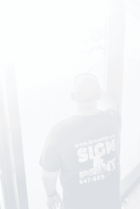 Winter-Ready & Durable Ground Signs for Promotion background